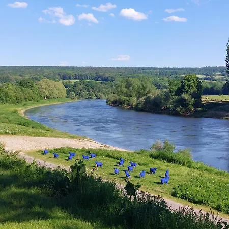 Ferienwohnung Mw 4A 75 M2 Hoexter Weserbergland Weser Bis 4 Pers 2 Baeder Terrasse Waesche Endreinigung Self Checkin Hoexter