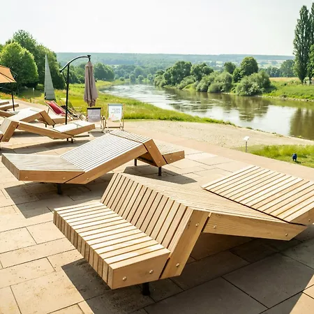 Mw 4a Bis 66 M2 Weserbergland Weser 1-2p 1szi Mbad 3-4p 2szi M2baeder Terrasse Waesche Endreinigung Self Checkin شقة *