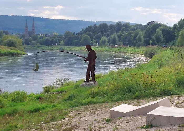 Mw 4a Bis 66 M2 Weserbergland Weser 1-2p 1szi Mbad 3-4p 2szi M2baeder Terrasse Waesche Endreinigung Self Checkin Appartement