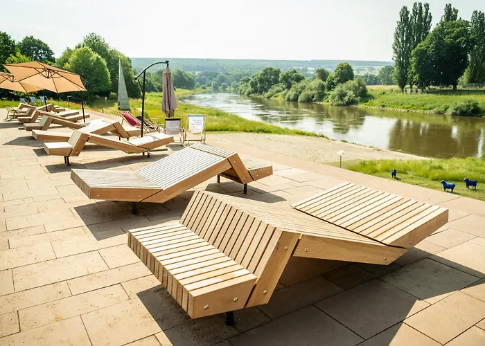 Mw 4a Bis 66 M2 Weserbergland Weser 1-2p 1szi Mbad 3-4p 2szi M2baeder Terrasse Waesche Endreinigung Self Checkin Appartement *